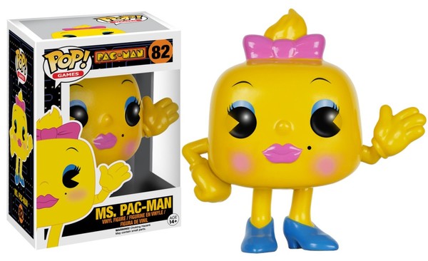 Ms. Pac-Man, Ms. Pac-Man, Funko Toys, Pre-Painted